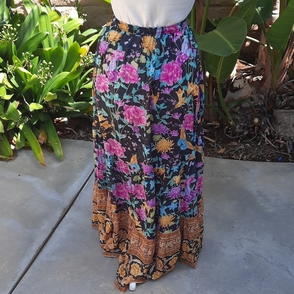 Spell and the Gypsy Butterfly Midi Skirt extra small - Picture 4 of 9